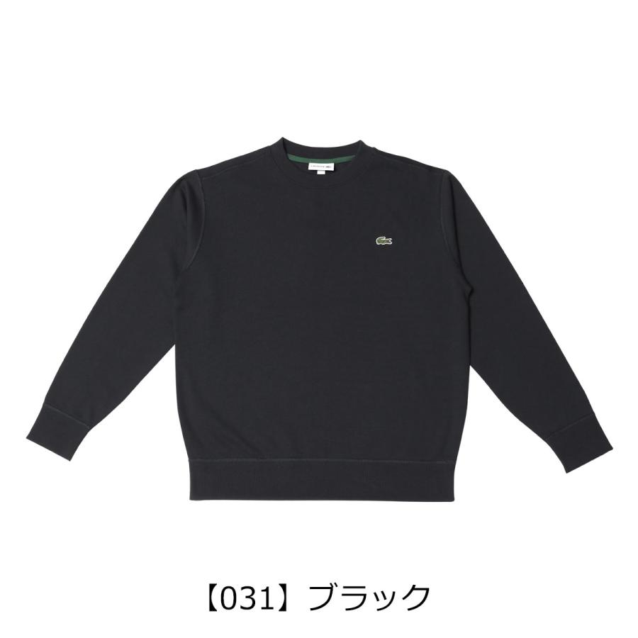 LACOSTE ラコステ スウェット ブラック 黒 サイズ:38 | 近年モデル オーバーサイズ クルーネック テックスウェット | 長袖 ロングスリーブ トップス【レディース】 LACOSTE - LACOSTE ラコステ スウェット ブラック 黒 サイズ:38 | 近年