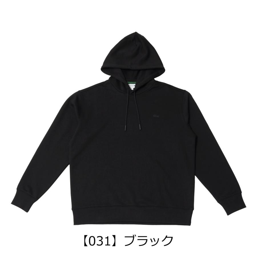LACOSTE（ラコステ） パーカー 長袖 配色フードコードスウェット