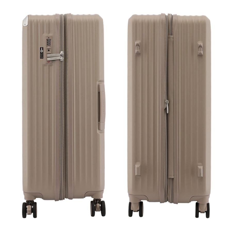 スカイラボ スーツケース 98(108)L 68cm 5.2kgSKY2313-68 SKYLABO | キャリーケース ハードキャリー ファスナー TSロック搭載 エキスパンダブル 拡張 ワンタッチストッパー ポーチ付き スカイラボ スーツケース 98(108)L 68cm 5.2kgSKY2313-68 SKYLABO
