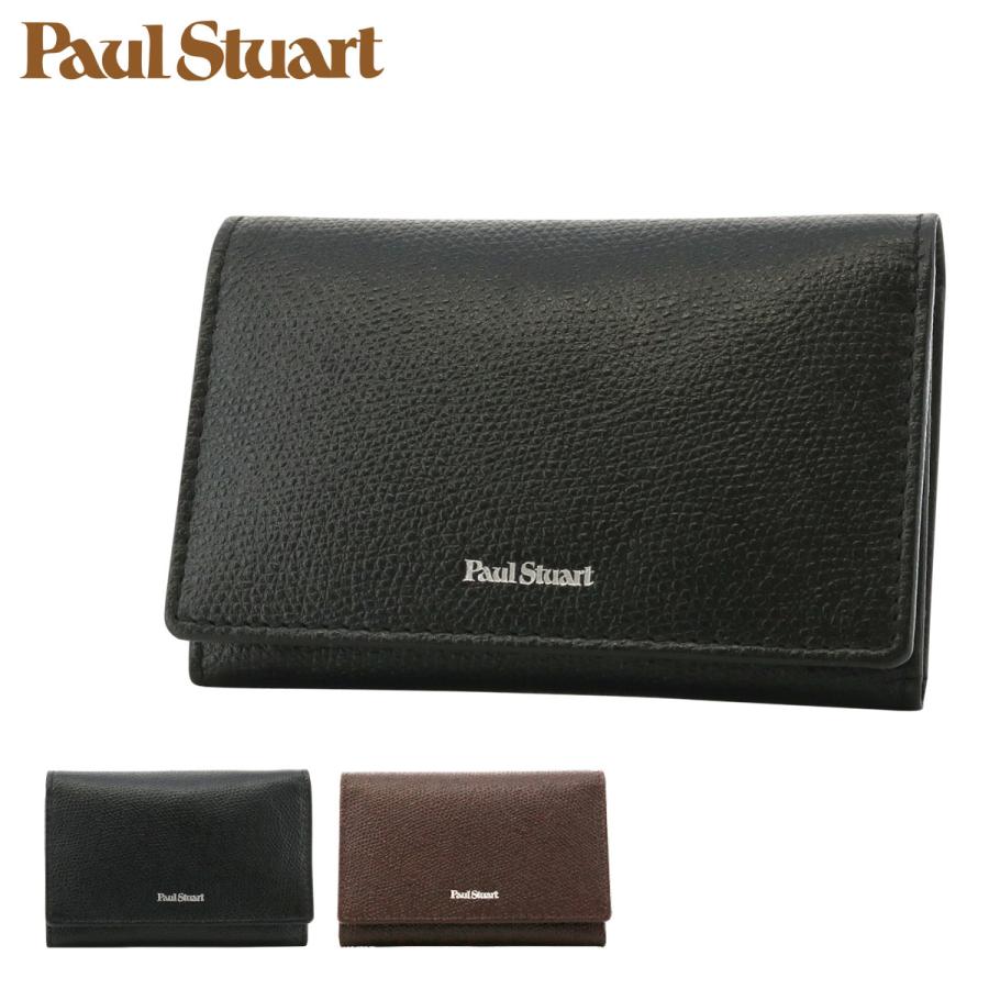 PAUL STUART ポールスチュアート 名刺入れ カードケース ささ PAUL STUART ポールスチュアート 名刺入れ カードケース ささ