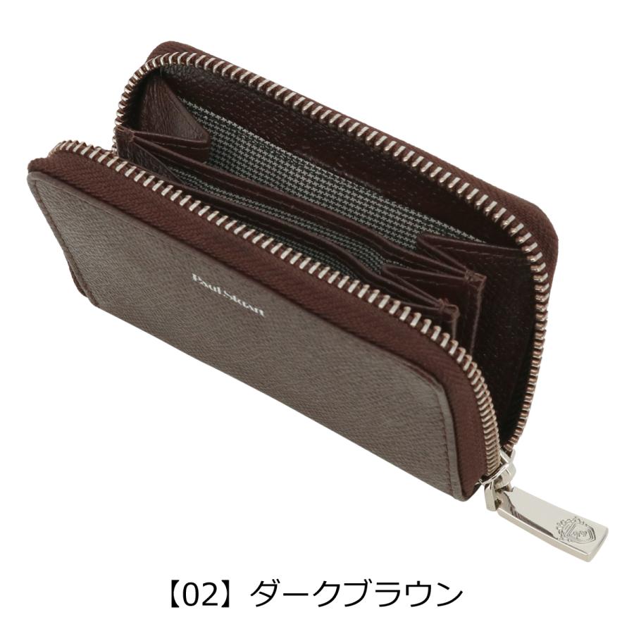 PAUL STUART（ポールスチュアート） コインケース 小銭入れ ラウンド