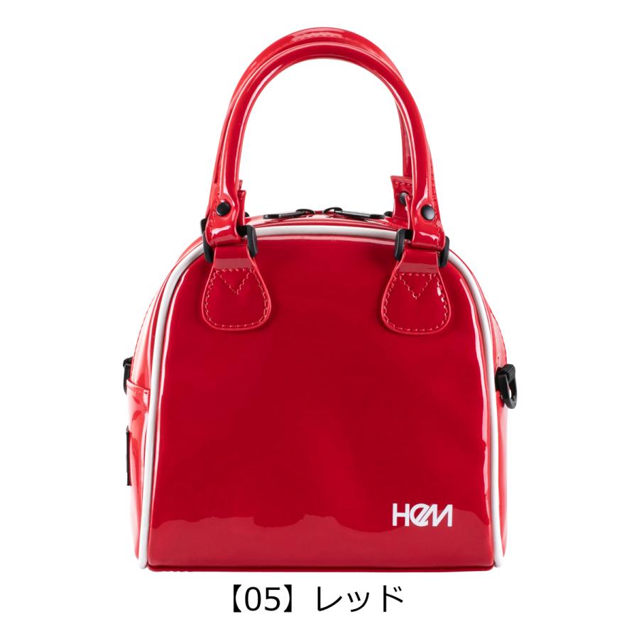 パープル エナメル ハンドバッグ HeM（ヘム） ハンドバッグ レディース メンズ エナ 39-80700 HeM