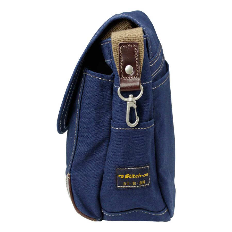 Stitch-on（ステッチオン） ショルダーバッグ B5 帆布シリーズ メンズ
