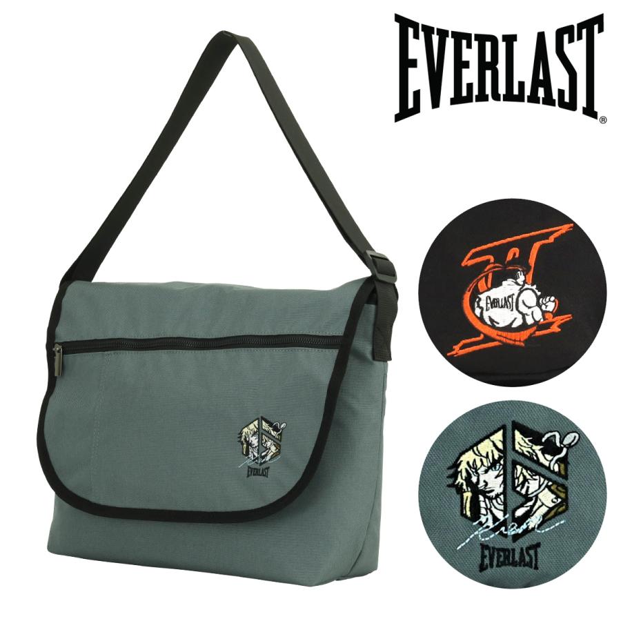 EVERLAST エバーラスト 本革 スピードバッグ Mサイズ EVERLAST（エバーラスト） ストリートファイター ショルダーバッグ M