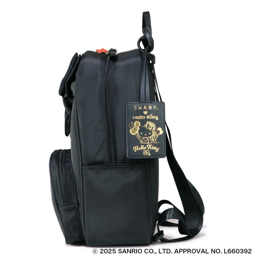 【レビュー投稿で+5％還元】ハローキティ スワニー コラボ リュック B5 キティちゃん A-667 Hello Kitty SWANY リボン キャリーセットアップ クリスマス_mp SWANY（スワニー） ハローキティ コラボ リュック B5 キティちゃん A