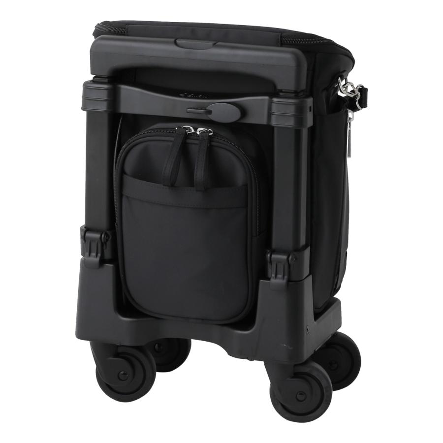 スワニー ショッピングカート 4輪 A5 撥水 ジップVII D-583TS15 SWANY ショッピングキャリー デイリーキャリー お買い物 シニア 旅行 普段使い おしゃれの画像