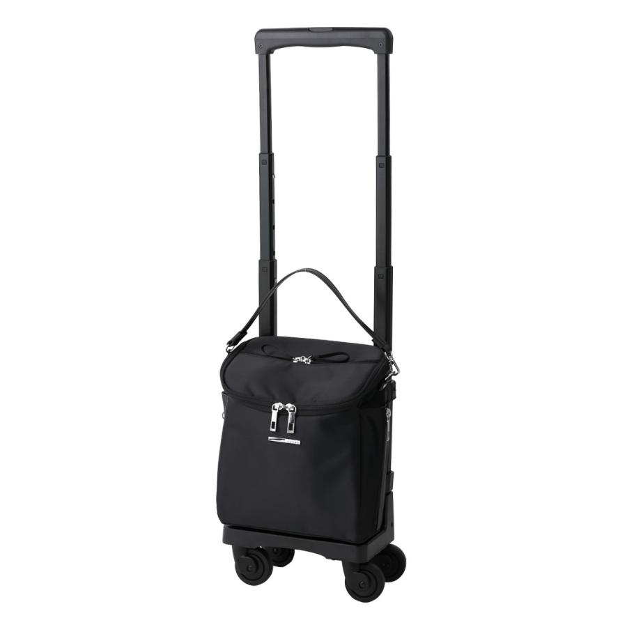 スワニー ショッピングカート 4輪 A5 撥水 ジップVII D-583TS15 SWANY ショッピングキャリー デイリーキャリー お買い物 シニア 旅行 普段使い おしゃれの画像