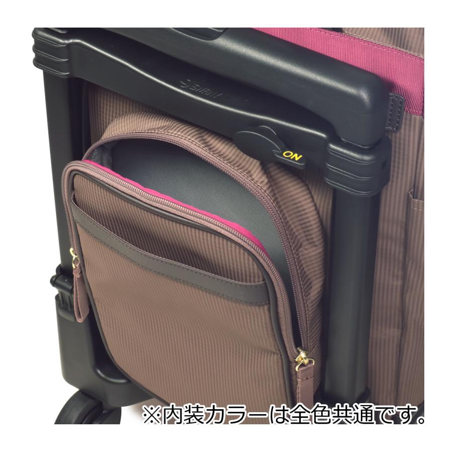 スワニー ショッピングカート 4輪 A4 撥水 機内持ち込み ルバンド D-640M18 SWANY ショッピングキャリー デイリーキャリーの画像