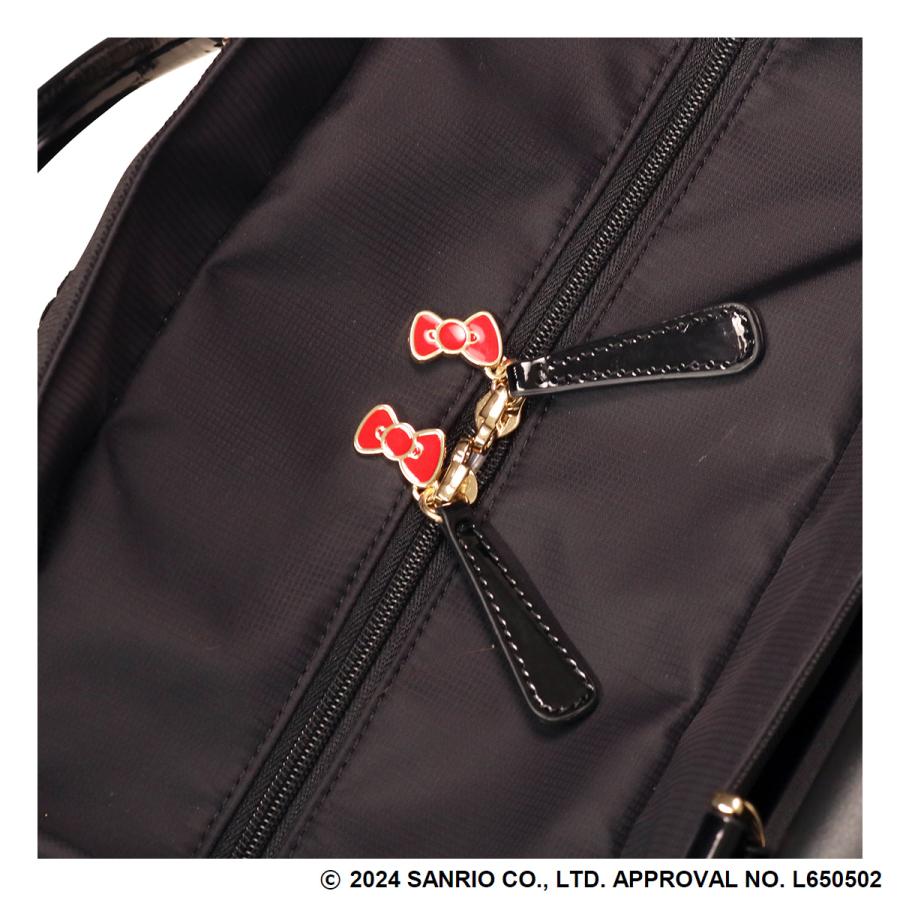 キティ　近沢レースコラボ　座面付き　SWANY ブラック キャリー　バッグ キティ 近沢レースコラボ 座面付き SWANY ブラック キャリー バッグ