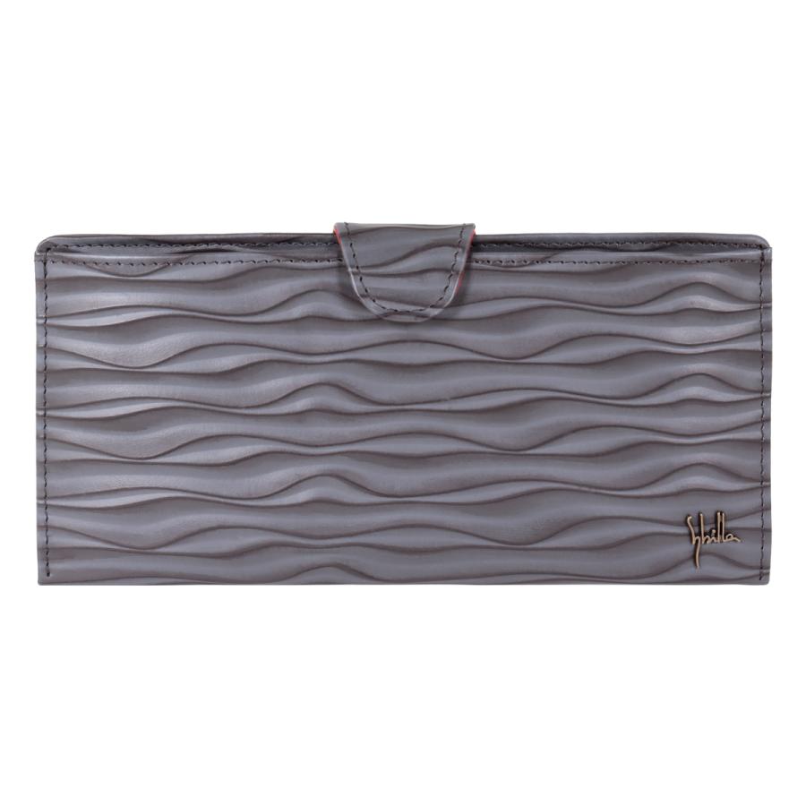 cookie 様　専用　　　Sybilla シビラ 長財布 アルテサーノ　レザー Sybilla 長財布 ラウンドファスナー 幾何学 花 レザーチャーム