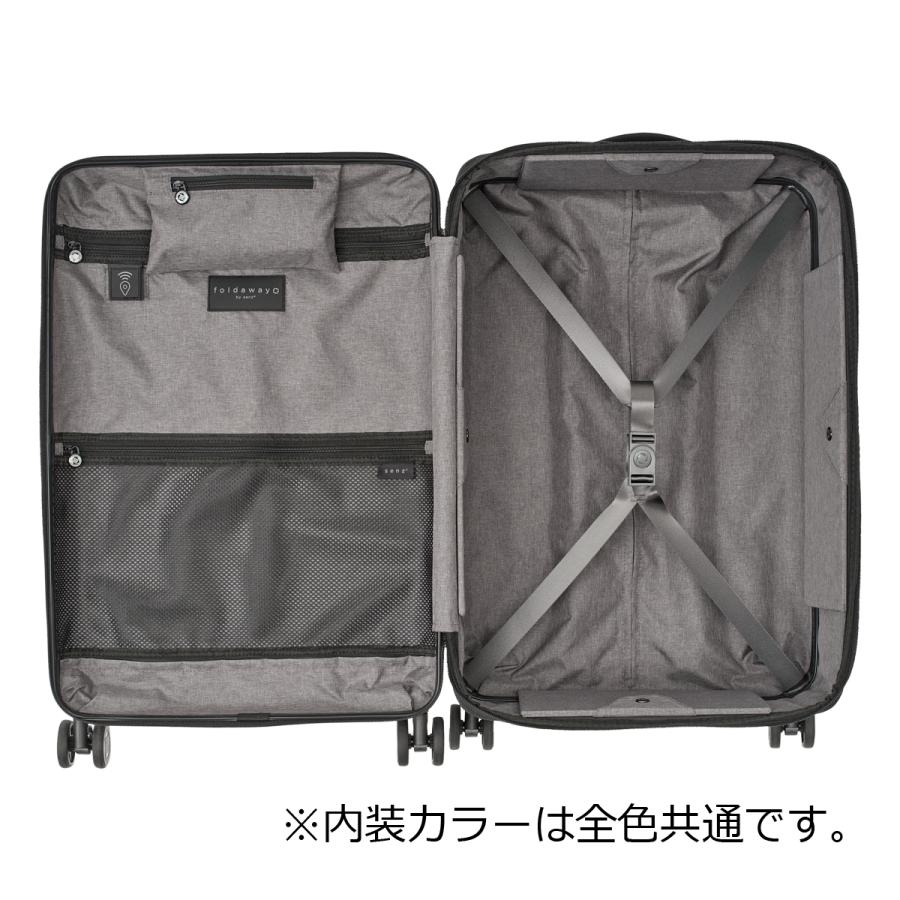センズ スーツケース 60L 3.8kg ハードキャリー キャリーケース