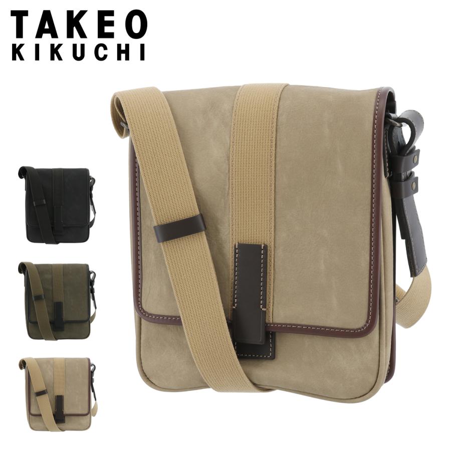 タケオキクチ ショルダーバッグ メンズ クラプトン125101 TAKEO タケオキクチ ショルダーバッグ メンズ クラプトン125101 TAKEO