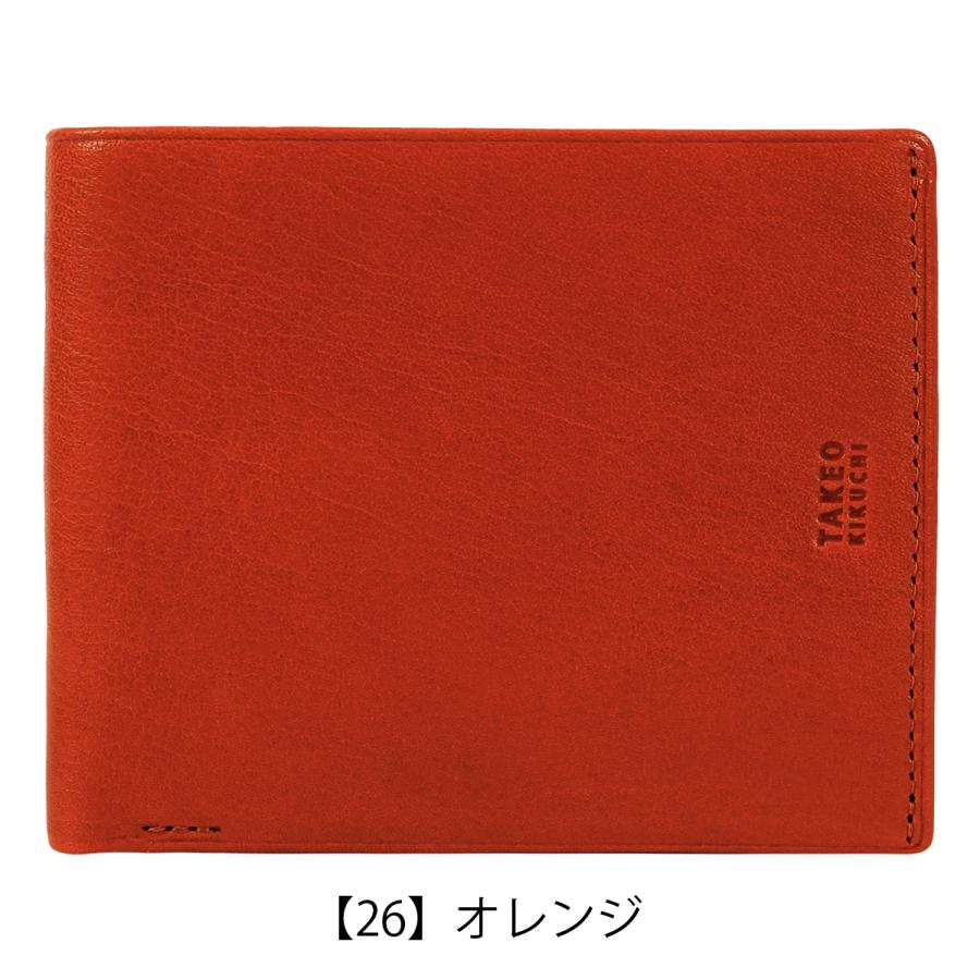 TAKEO KIKUCHI（タケオキクチ） 二つ折り財布 財布 二つ折り 純札 小銭