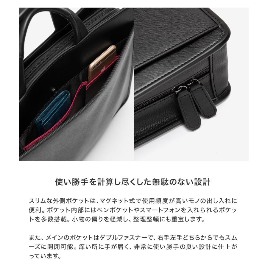 TAKEO KIKUCHI（タケオキクチ） ビジネスバッグ 2WAY A4 メンズ ナビ