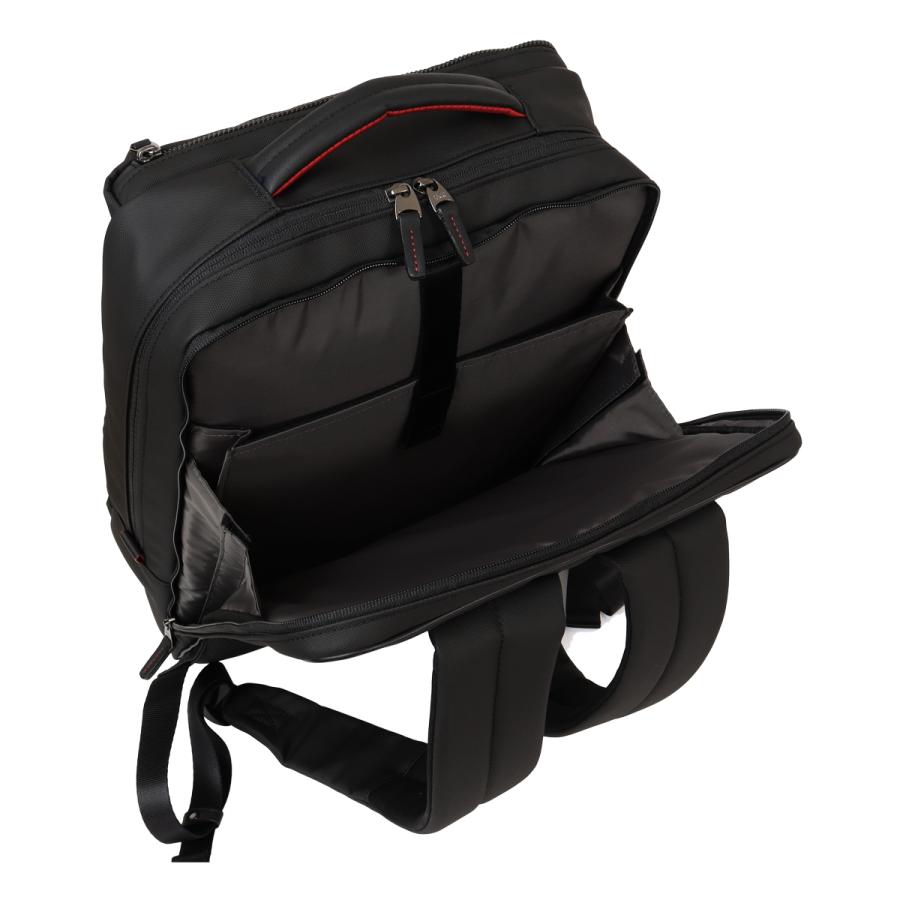 タケオキクチ　TAKEO KIKUCHI ビジネスバッグ　多機能　メンズ　黒 TAKEO KIKUCHI（タケオキクチ） ビジネスリュック 20L B4 リュック