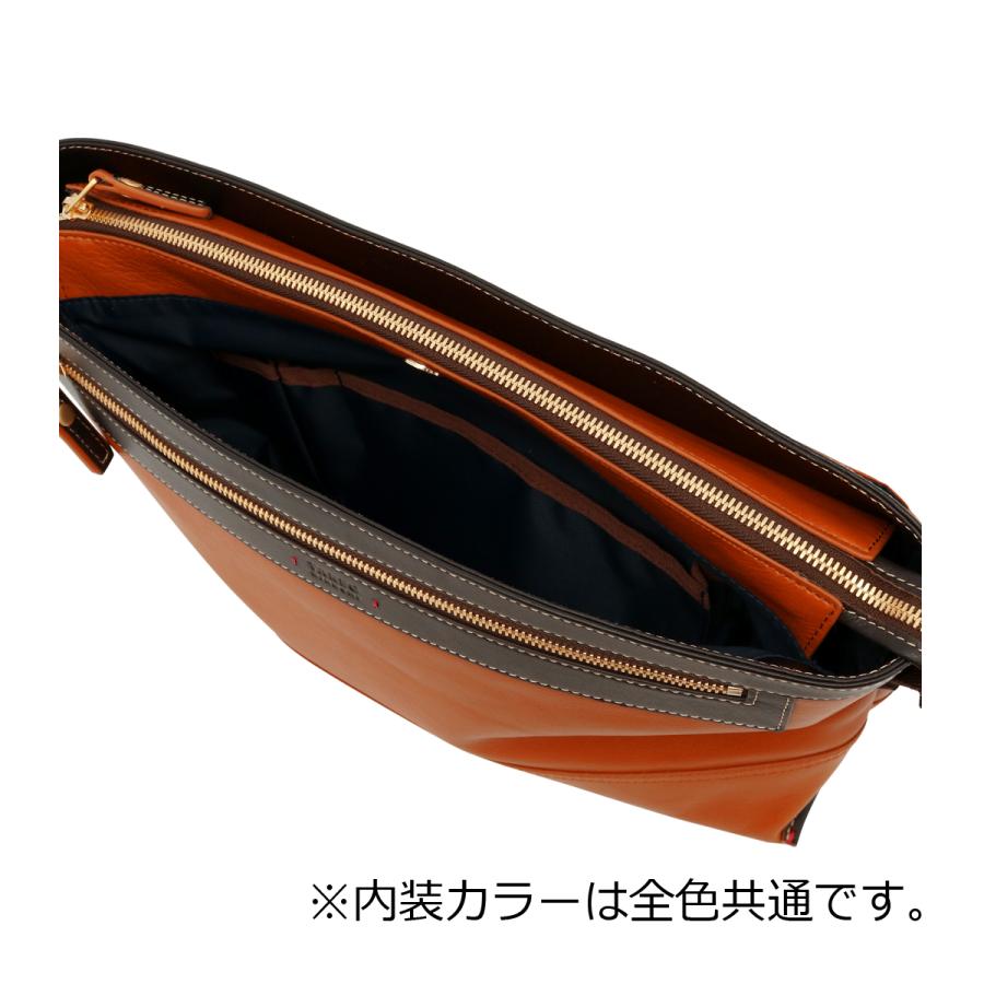 タケオキクチ ショルダーバッグ A4 本革 705163 マンチェスター TAKEO KIKUCHI レザー 牛革の画像