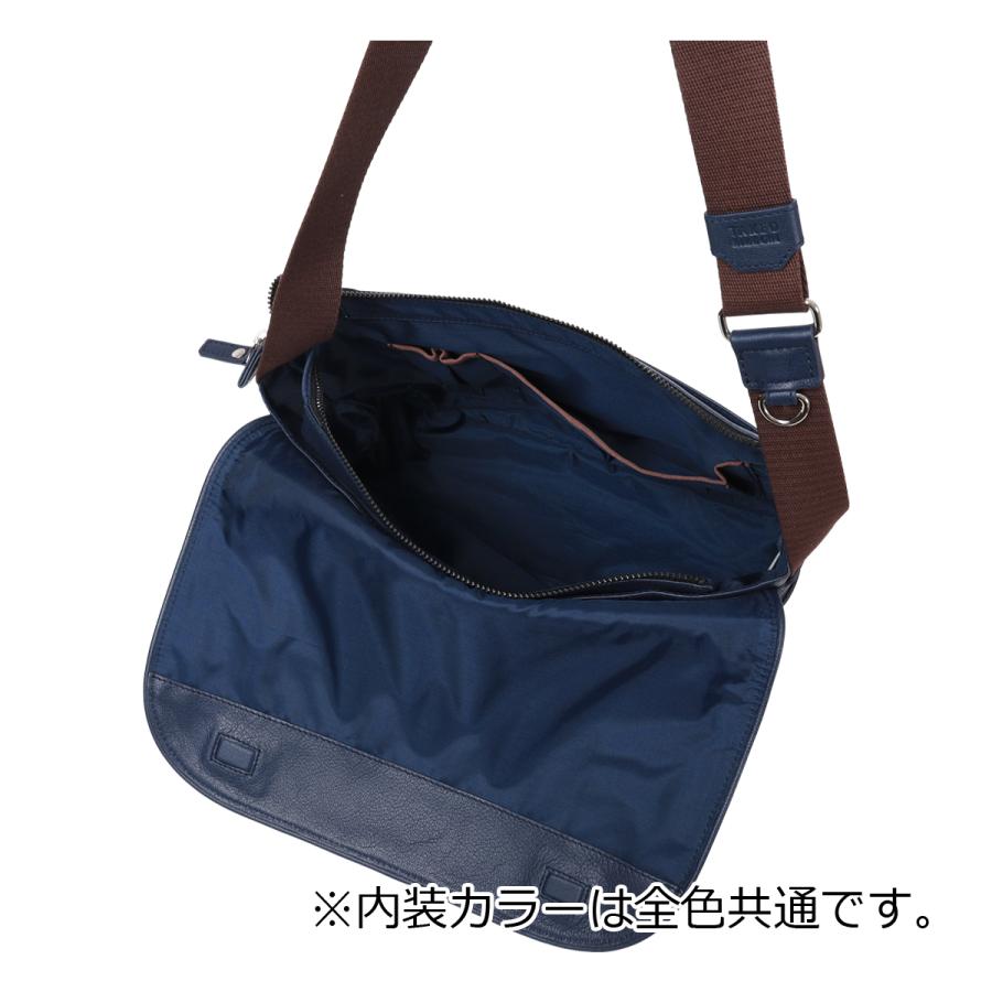 TAKEO KIKUCHI（タケオキクチ） ショルダーバッグ フラップ式 横型 お