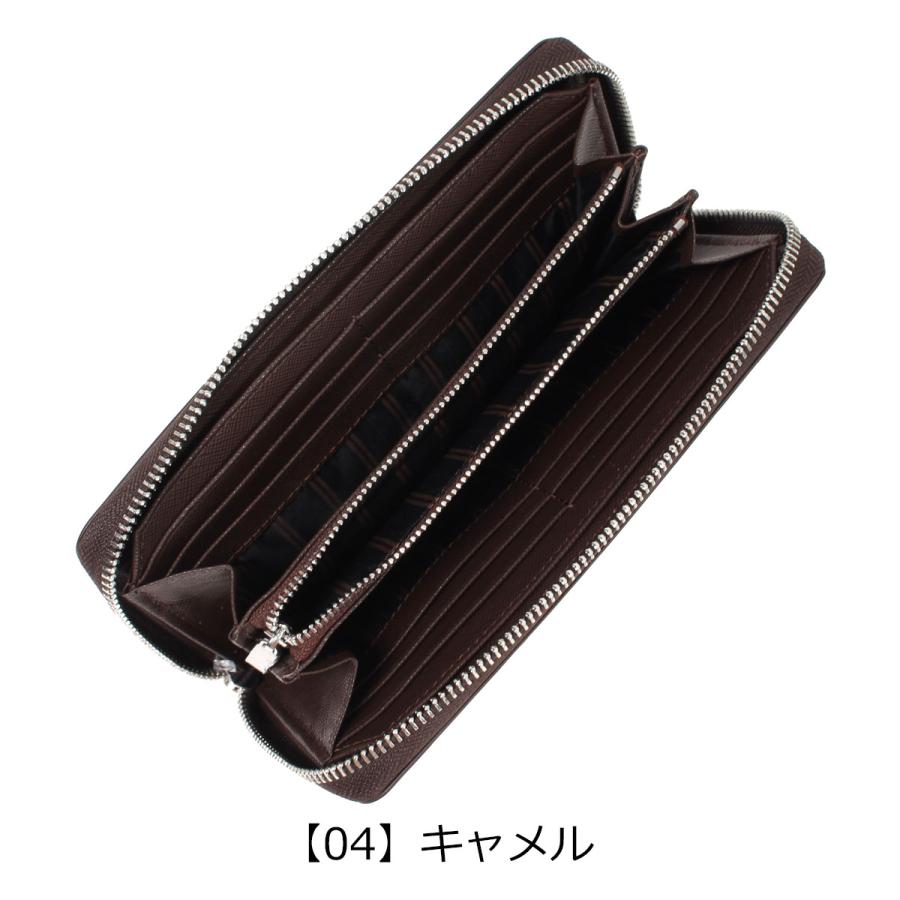 TAKEO KIKUCHI（タケオキクチ） 長財布 本革 ラウンドファスナー
