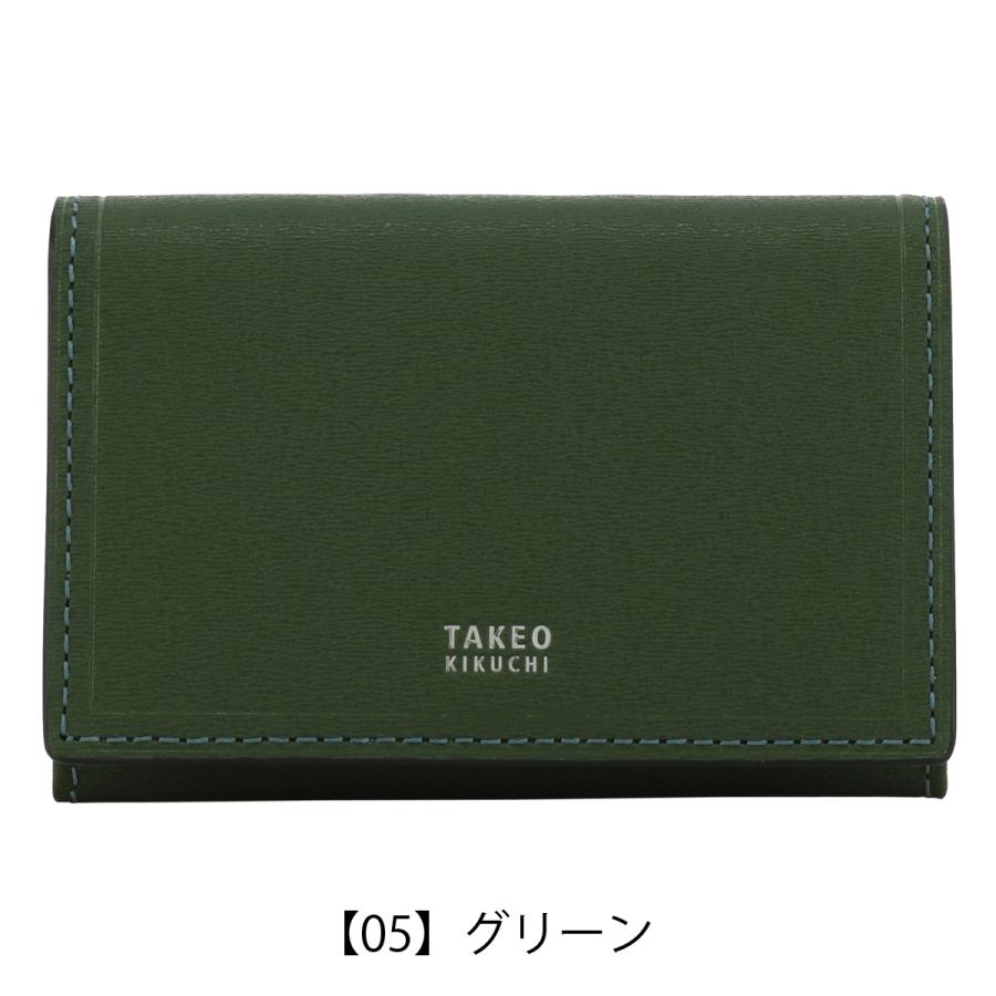 TAKEO KIKUCHI（タケオキクチ） 名刺入れ 本革 レザー 728612 マックス