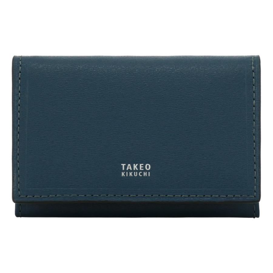 TAKEO KIKUCHI（タケオキクチ） 名刺入れ 本革 レザー メンズ 728612
