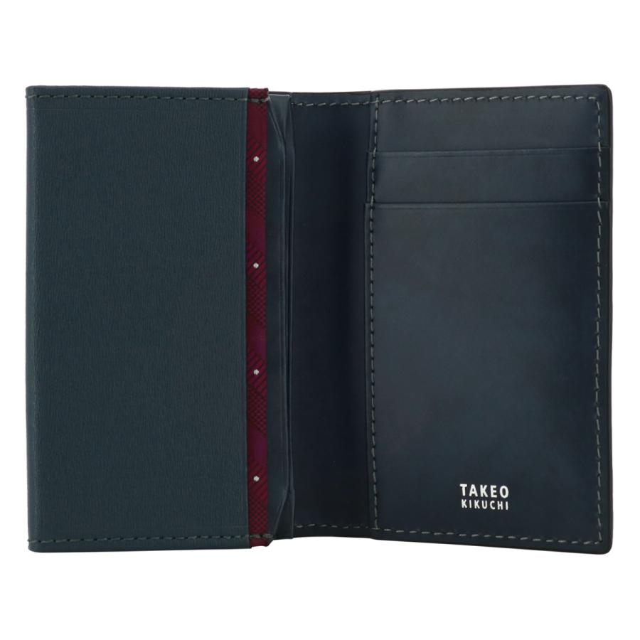 TAKEO KIKUCHI（タケオキクチ） 名刺入れ 本革 レザー メンズ 728612