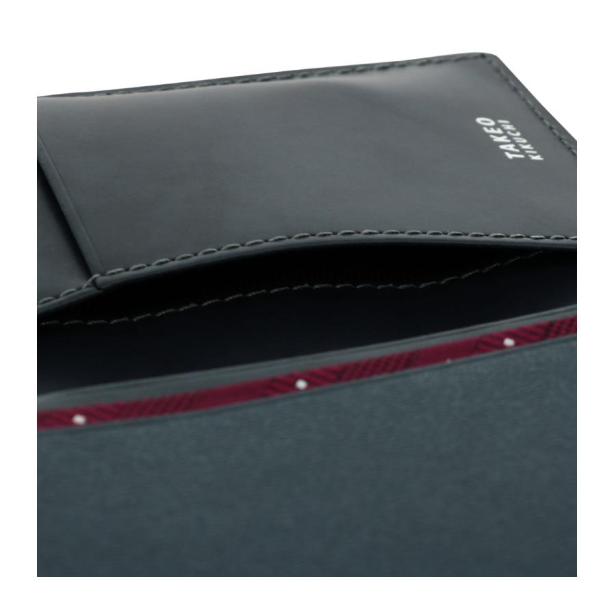 [商品説明必読]カード用ショーケース[愛知県の方のみ購入可］ TAKEO KIKUCHI（タケオキクチ） 名刺入れ 本革 レザー メンズ 728612