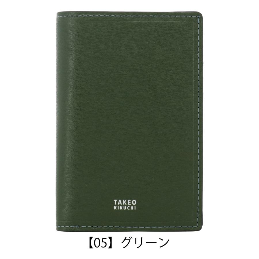 TAKEO KIKUCHI（タケオキクチ） 財布 二つ折り ミドルウォレット 二