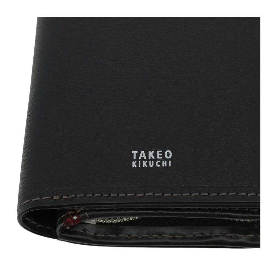 TAKEO KIKUCHI（タケオキクチ） 財布 二つ折り ミドルウォレット 二
