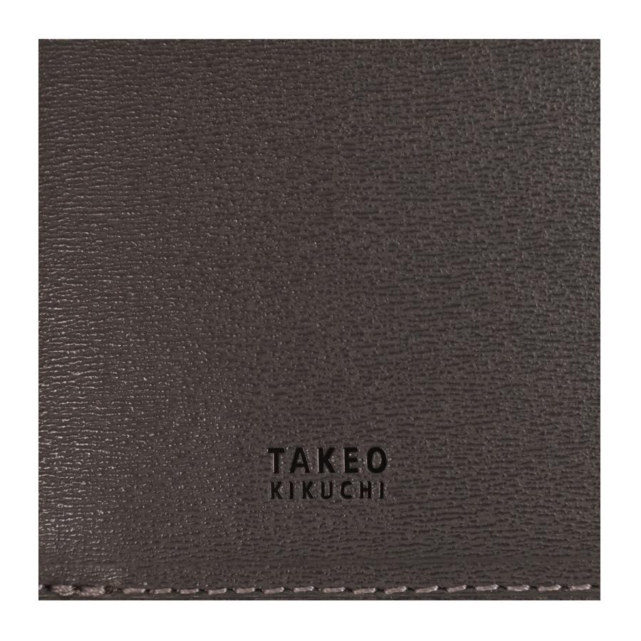 TAKEO KIKUCHI（タケオキクチ） 二つ折り財布 財布 二つ折り ミドル