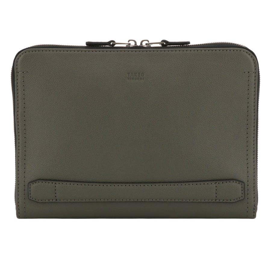 TAKEO KIKUCHI（タケオキクチ） クラッチバッグ 2WAY 撥水 メンズ 本革
