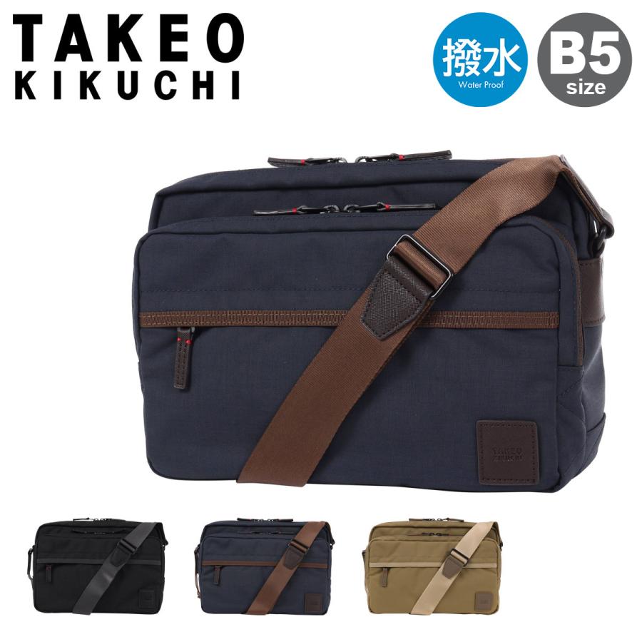 【レビュー投稿で+5％還元】タケオキクチ ショルダーバッグ B5 トゥルー 739112 TAKEO KIKUCHI ミニバッグ ボディバッグ ナイロン 撥水 メンズ TAKEO KIKUCHI（タケオキクチ） ショルダーバッグ B5 トゥルー 739112