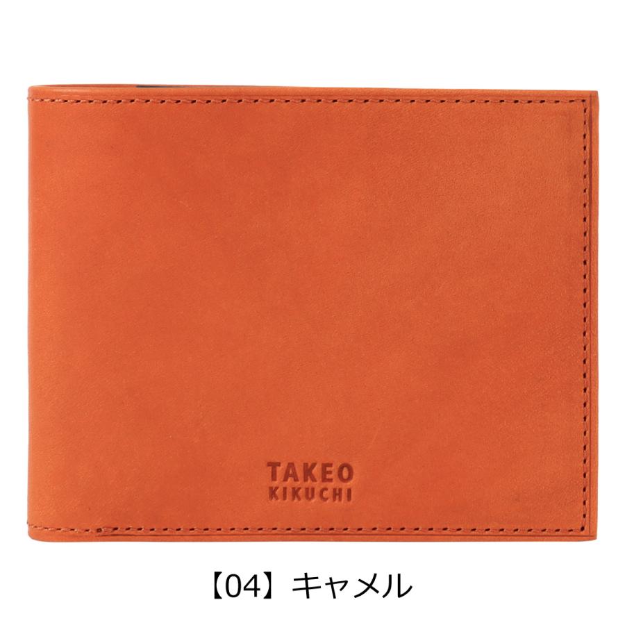 TAKEO KIKUCHI（タケオキクチ） 二つ折り財布 財布 二つ折り 折り財布