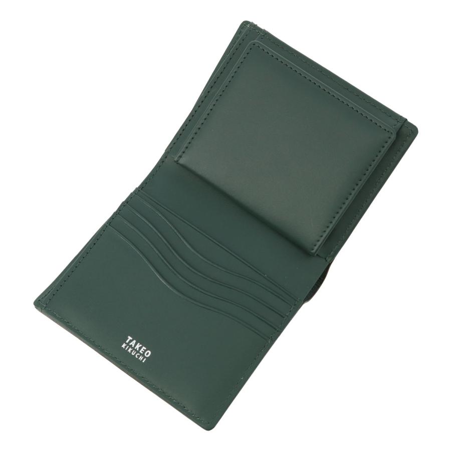 TAKEO KIKUCHI（タケオキクチ） 二つ折り財布 本革 メンズ コルティ
