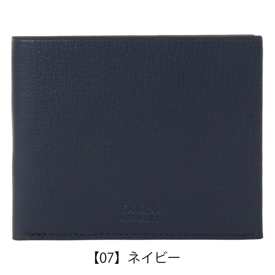 TAKEO KIKUCHI（タケオキクチ） 二つ折り財布 本革 軽量 メンズ 744614