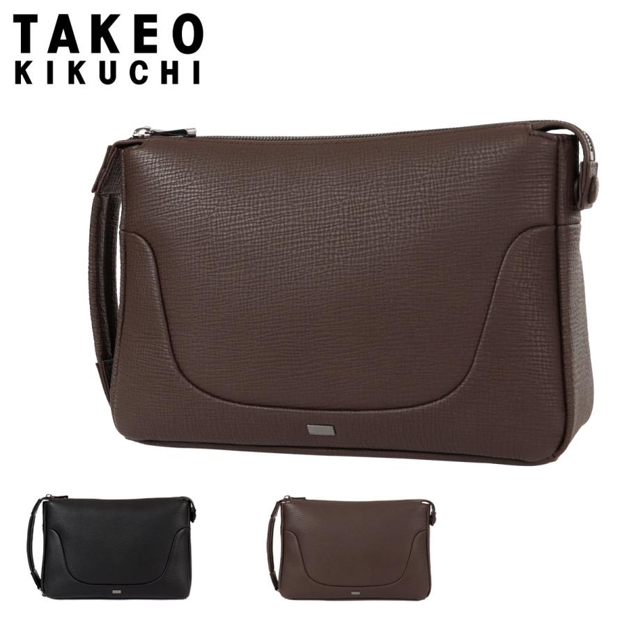 akichi2001　セカンドバッグ TAKEO KIKUCHI（タケオキクチ） セカンドバッグ クラッチバッグ レザー