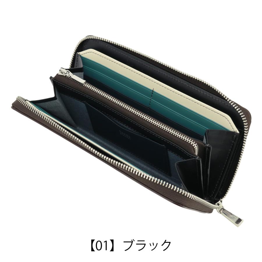 TAKEO KIKUCHI（タケオキクチ） 長財布 ラウンドファスナー 本革