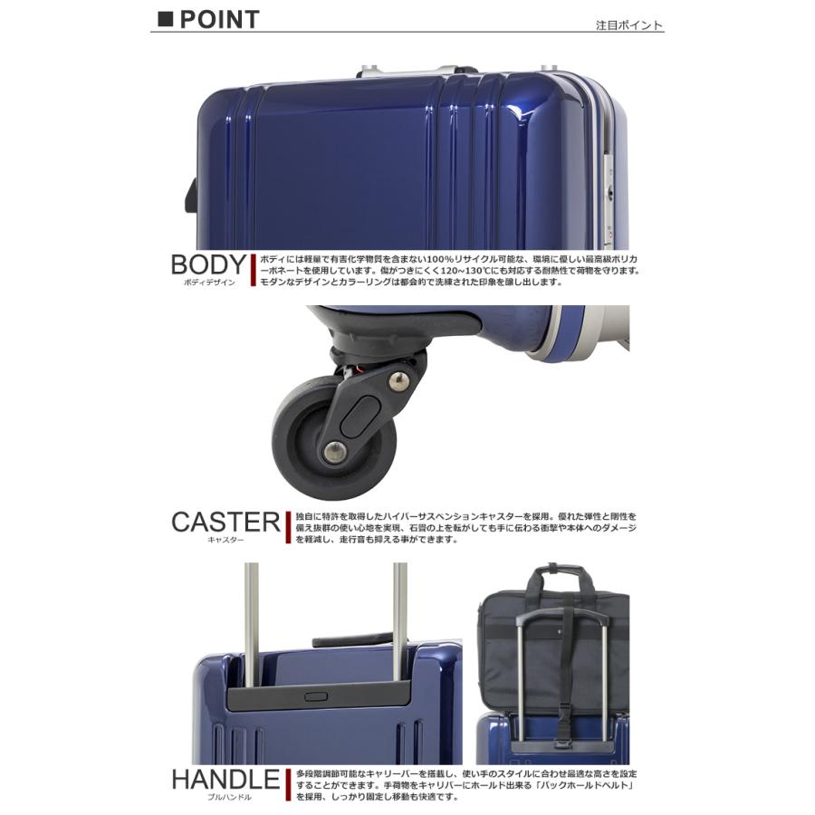 TRANS CONTINENTS トランスコンチネンツ スーツケース TC-0724