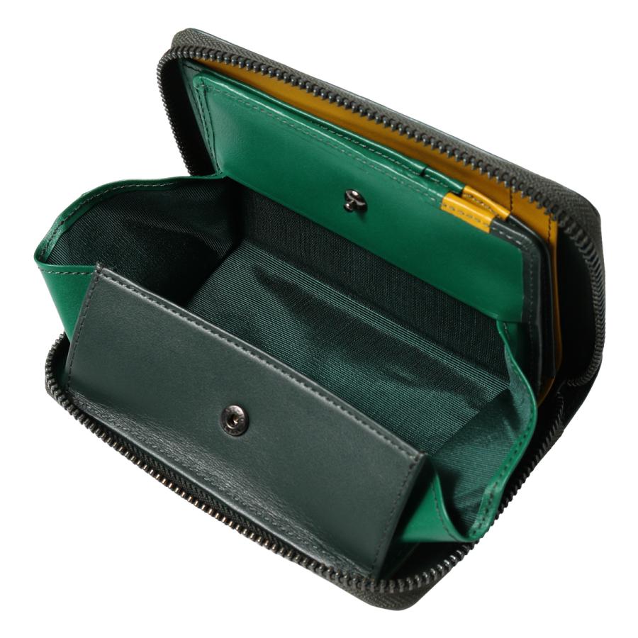 TRANS CONTINENTS トランスコンチネンツ 二つ折り財布 ラウンド  