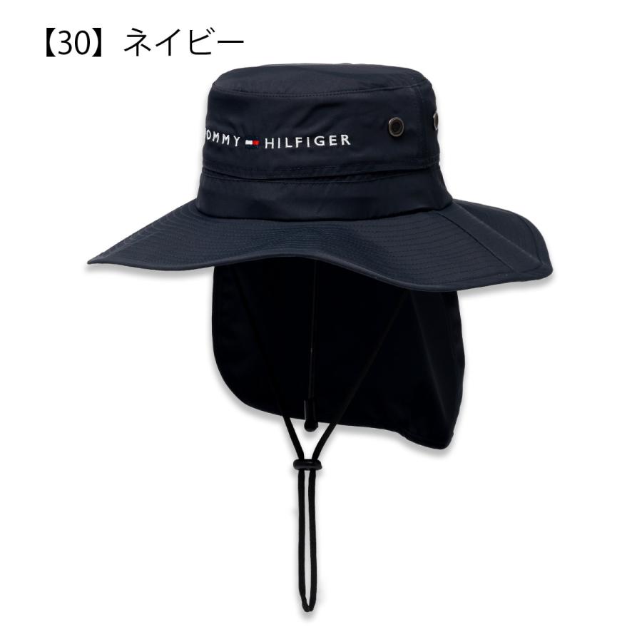 トミーヒルフィガー ゴルフ ハット アドベンチャー ネックガード付 帽子 メンズ レディース THMB3F11 Tommy Hilfiger GOLF｜sacsbar｜18