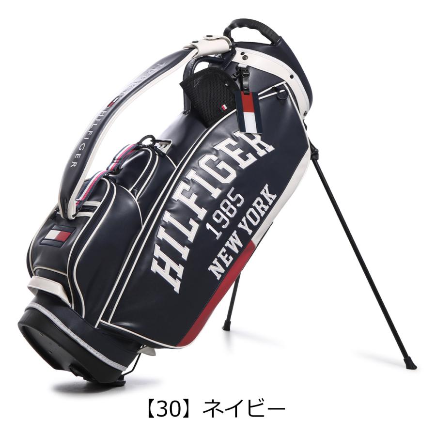 トミーヒルフィガー ゴルフ キャディバッグ スタンド型 4分割 9型 46 