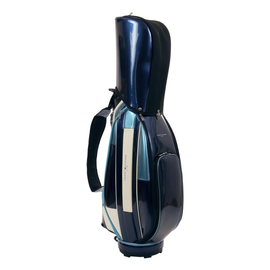 トミーヒルフィガーカート キャディバッグ thmg5fc1【9.0型】ブルー TOMMY HILFIGER GOLF（トミー ヒルフィガー ゴルフ） トミー