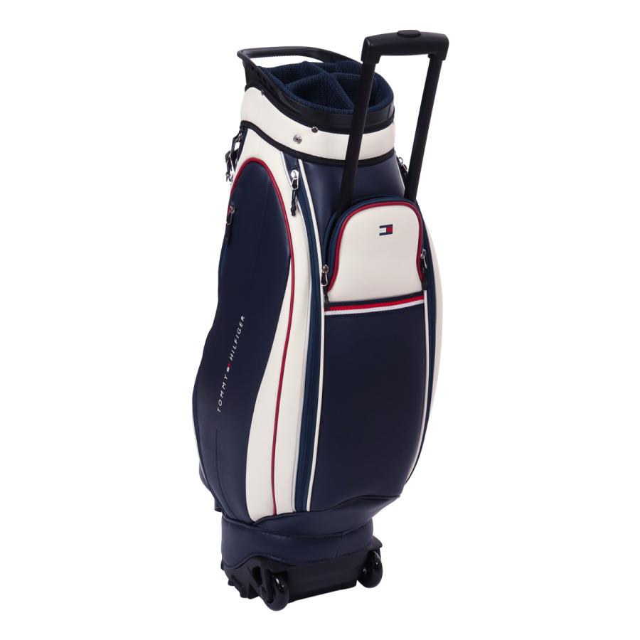 【美品】トミー　ヒルフィガー 9.0型 ゴルフ キャディバッグ レディース TOMMY HILFIGER GOLF（トミー ヒルフィガー ゴルフ） トミー