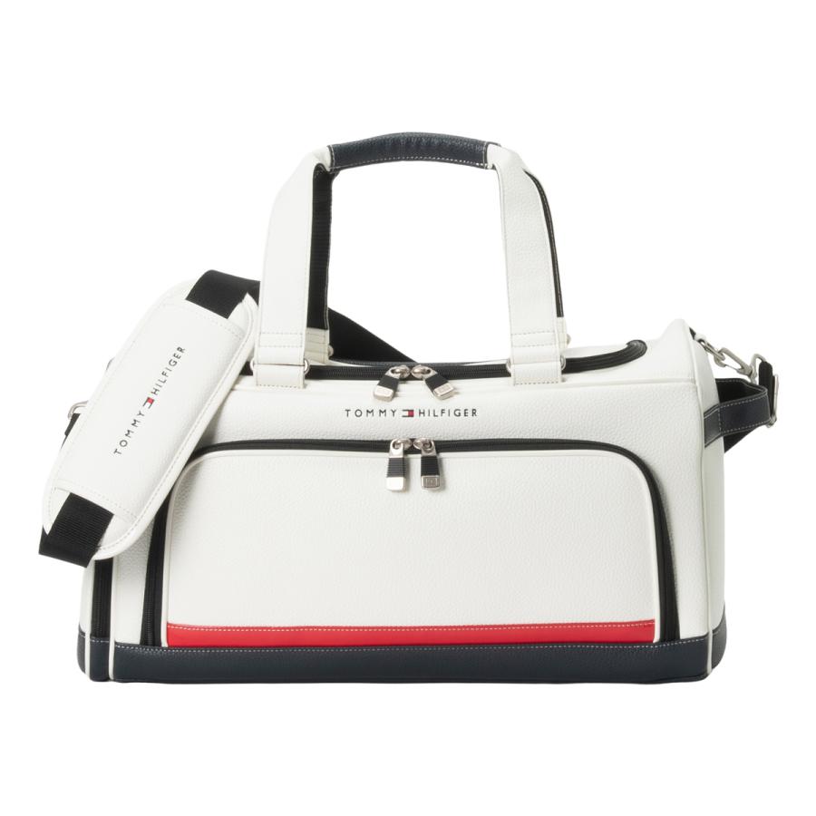 【トミーヒルフィガーゴルフ】ボストンバッグ ホワイト TOMMY HILFIGER GOLF（トミー ヒルフィガー ゴルフ） トミー