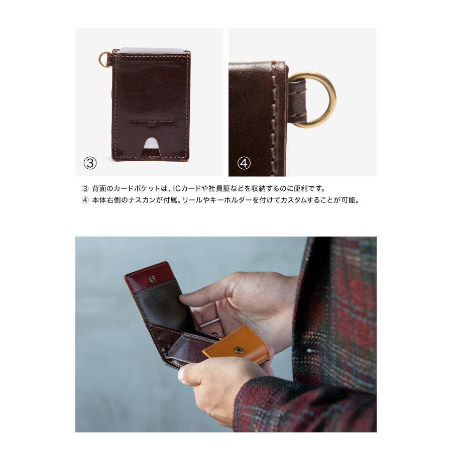 TAKEO KIKUCHI（タケオキクチ） 財布 小銭入れ BOX型 本革 メンズ