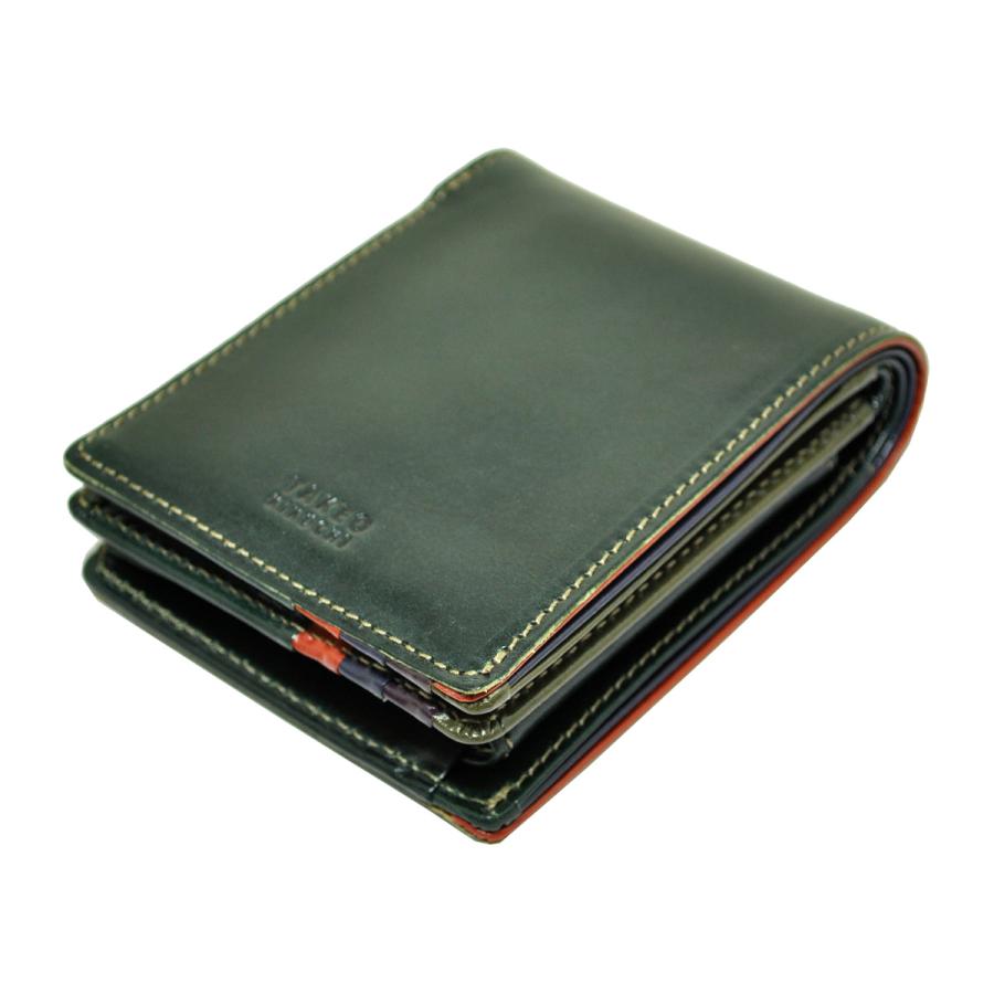 TAKEO KIKUCHI（タケオキクチ） 二つ折り財布 本革 メンズ エリア