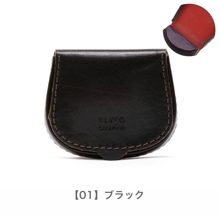 TAKEO KIKUCHI（タケオキクチ） 財布 小銭入れ 馬蹄型 本革 エリア