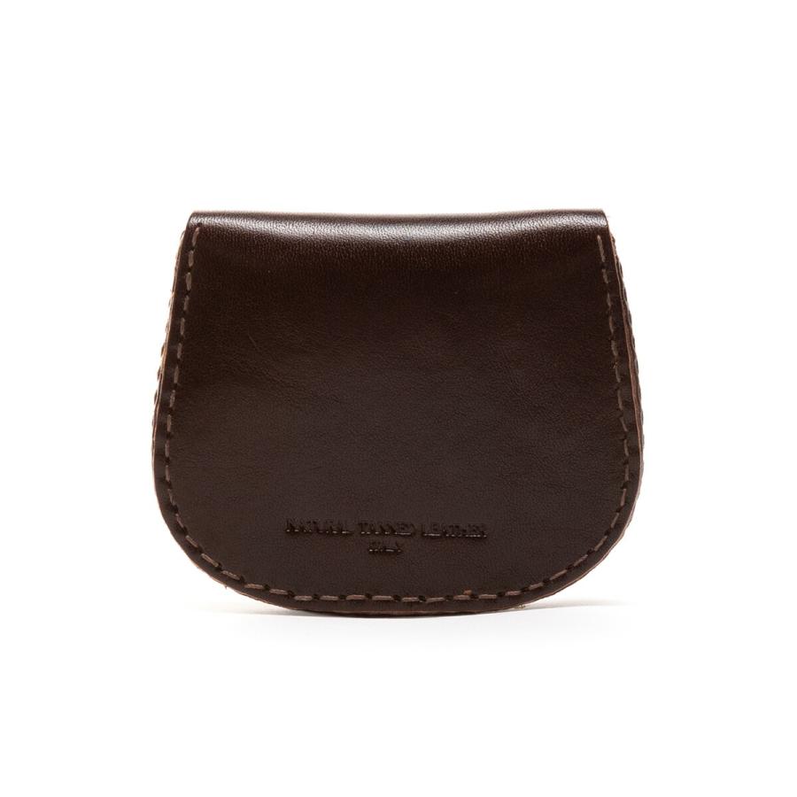 Drake's×GANZO 小銭入れ ダークブラウン 馬蹄 限定の通販