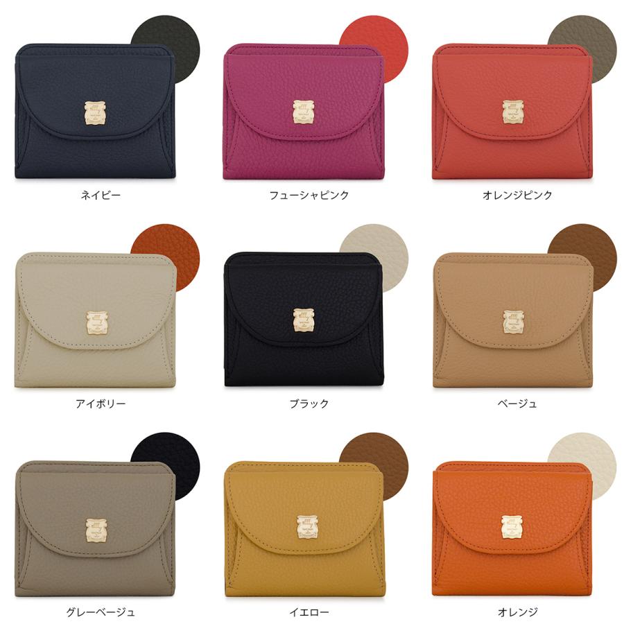 efffy（エフィー） 二つ折り財布 本革 日本製 TK1-83 efffy 財布 ミニ