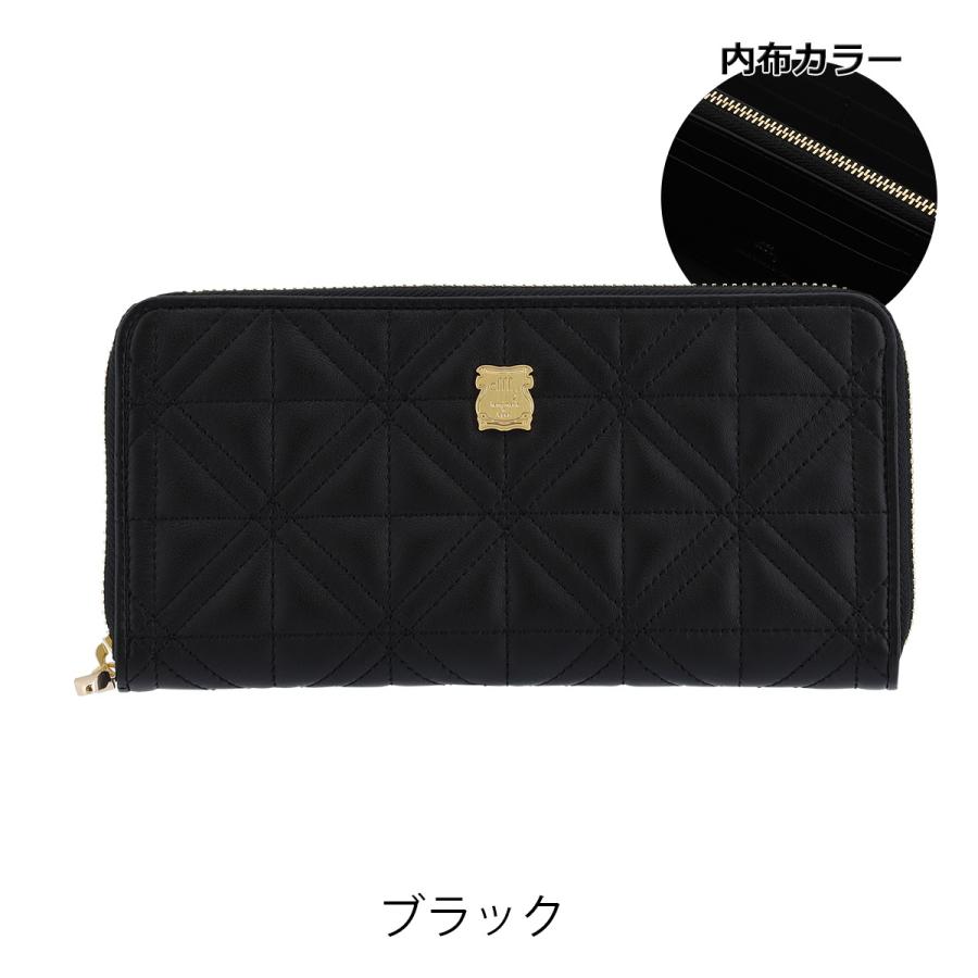 efffy（エフィー） 長財布 ラウンドファスナー 本革 日本製 レディース