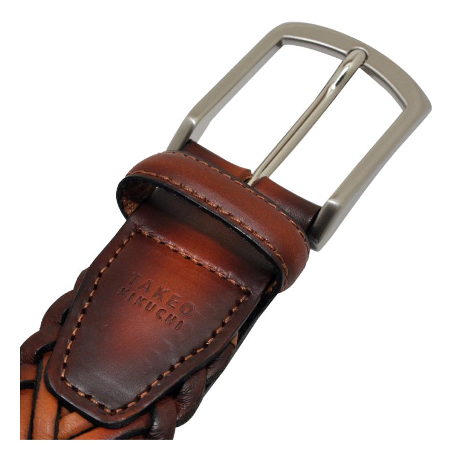 TAKEO KIKUCHI（タケオキクチ） ベルト 85/95cm ピンタイプ メンズ